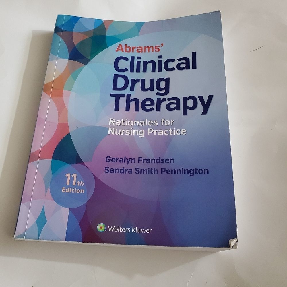 Abrams' Clinical Drug Therapy  11th Edition